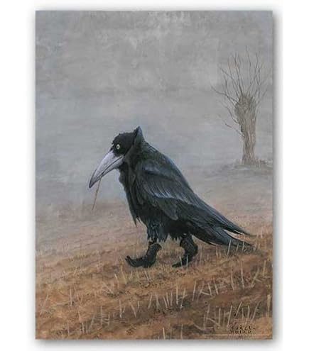 Amazon.com: Picture Peddler Laminated Krahe Rudi Hurzlmeier Black